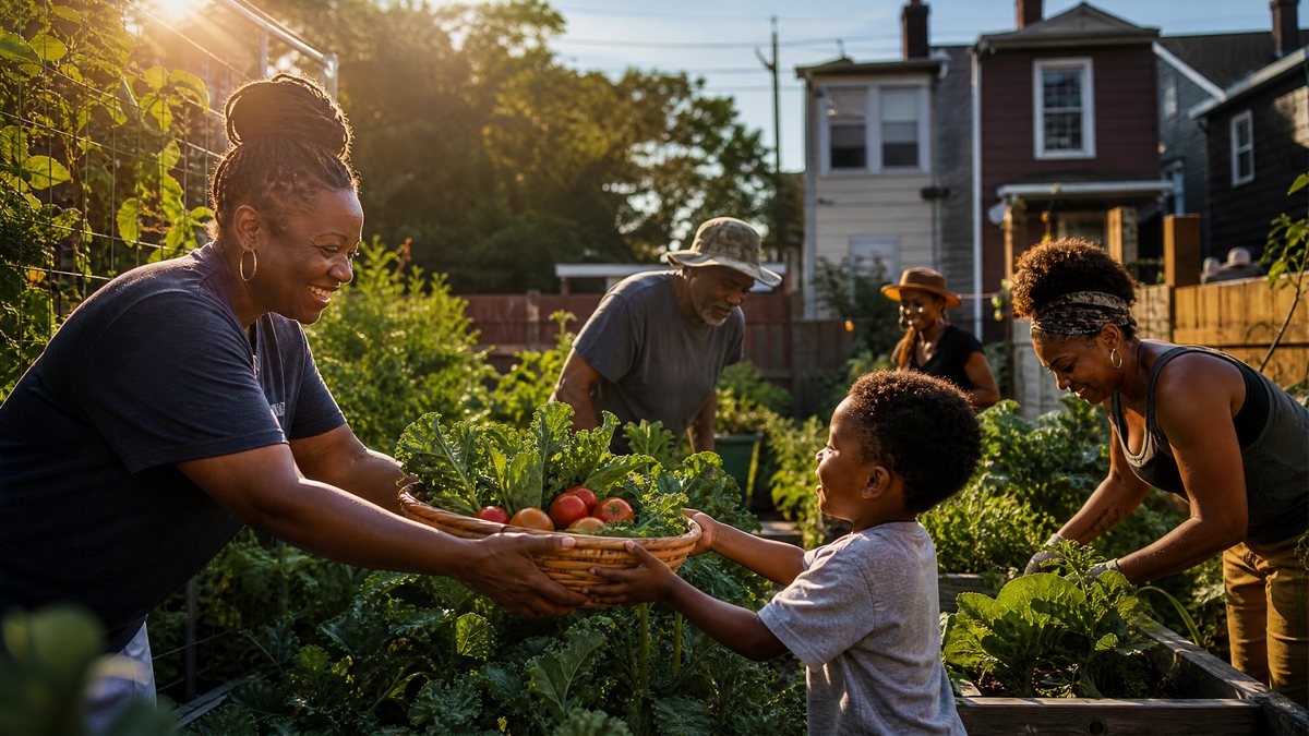 Fresh food and community growing